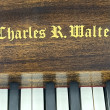 1987 Charles R Walter console piano, mahogany - Upright - Console Pianos
